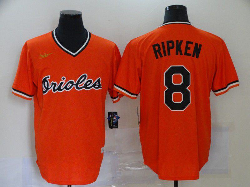 Men Baltimore Orioles #8 Ripken Orange Nike Game MLB Jerseys->arizona diamondback->MLB Jersey